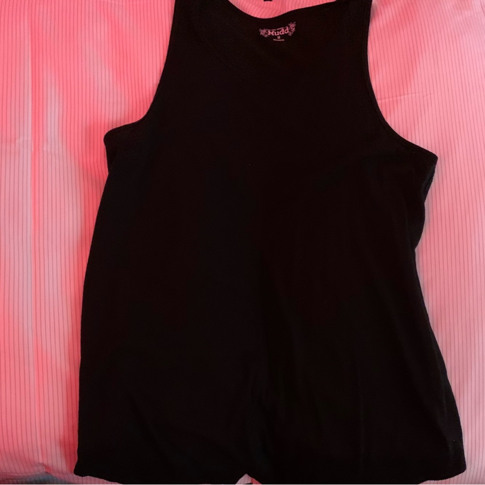 Black tank top from Mudd. Size M in Juniors